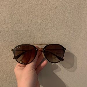 RayBan Blaze Double Bridge Sunglasses